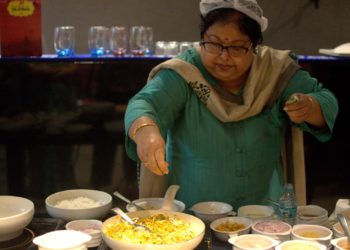 Hyatt’s Italian Chef Debiprasad Rath stocks recipe for Gnocchi and Seadas