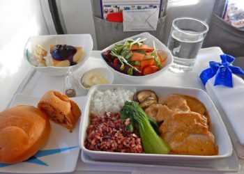 The changing meals tastes of passengers