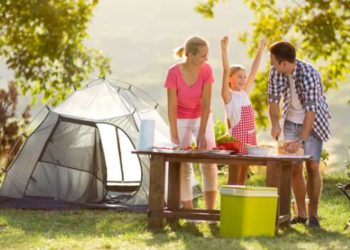 Camping one hundred and one for moms