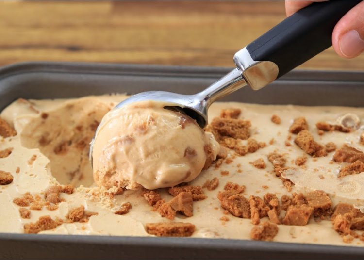 Lotus Bakeries’ New Biscoff Ice Cream Has Chunks Of Your Favorite Cookie Inside